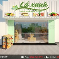 Thiết Kế Cửa Hàng Trái Cây - Chị Hằng